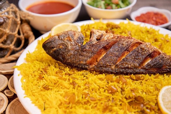 طريقة عمل ارز السمك - كيف تصنعين ارز الصيادية 2509 1