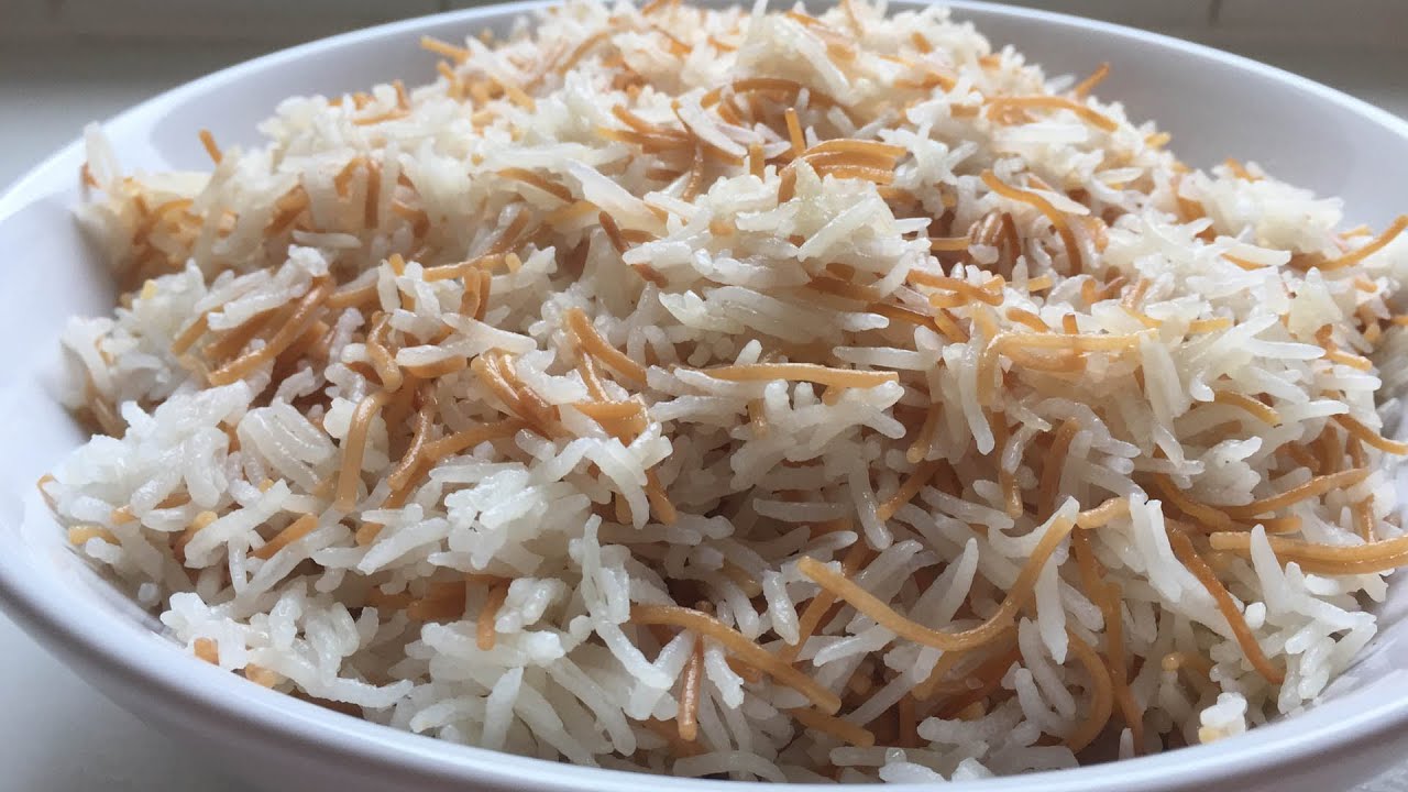 طريقة عمل رز بالشعرية , كيفية تحضير رز بالشعرية