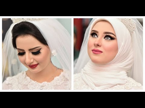 لف طرح عرايس - احلى لفة طرح 3724