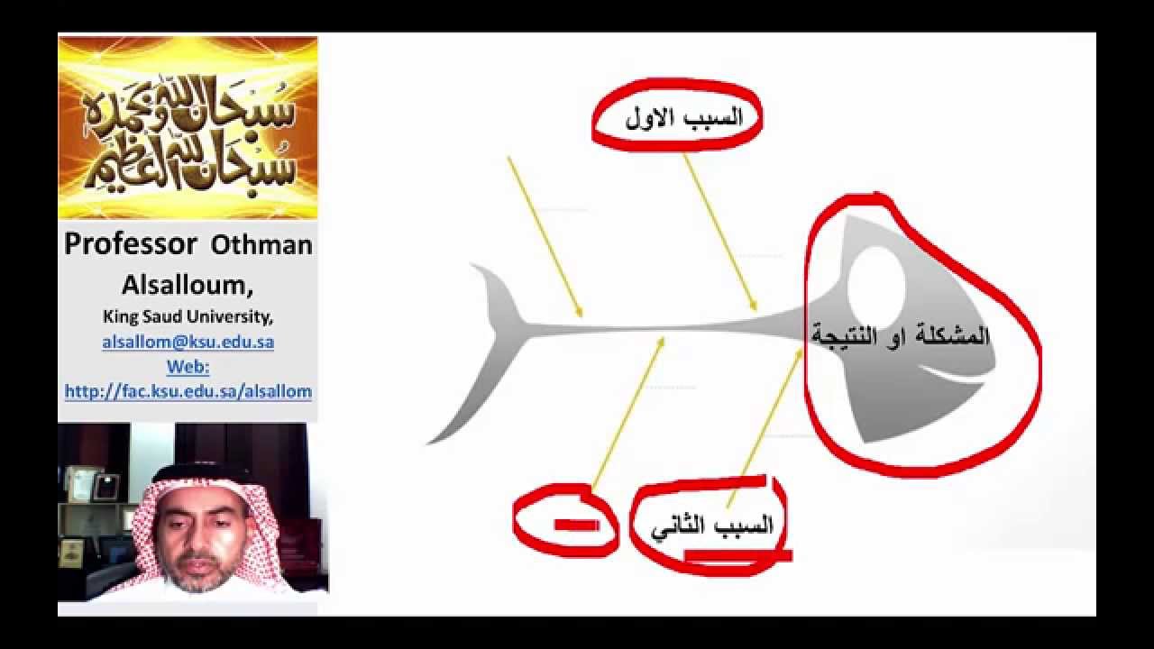 مخطط هيكل السمكة فارغ - حل المشكلة من جذورها 1669 7