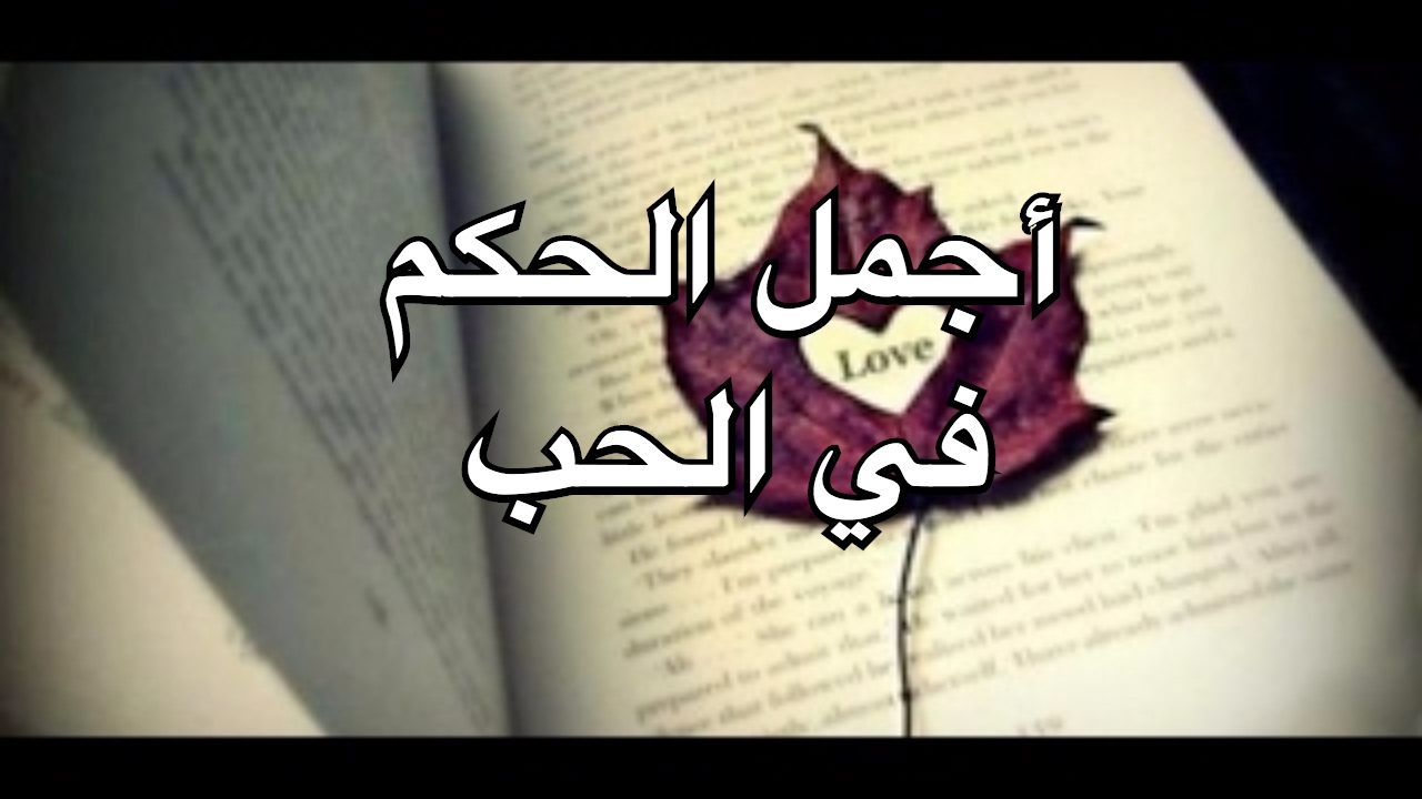 حكم وامثال في الحب - اقوال وكلمات ماثوره عن الحب 1942 16