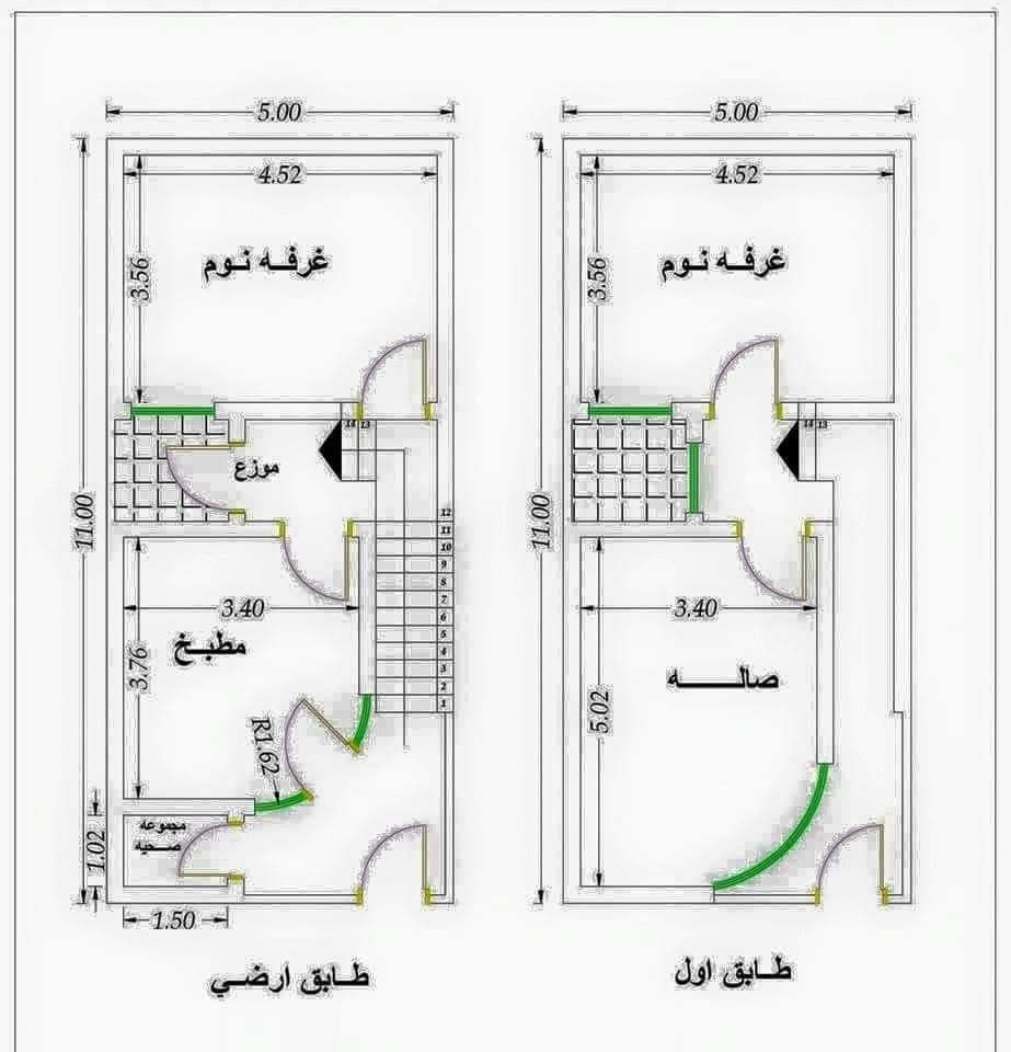 مخططات منازل صغيرة 5426