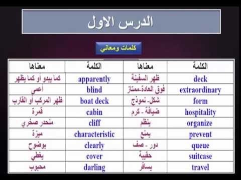 مفردات انجليزية ومعانيها - اجمل الكلمات الانجليزية 3768