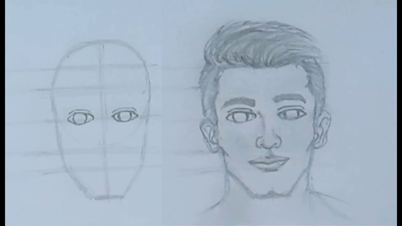 تعليم رسم الوجه للمبتدئين , محاولات بسيطة لتعليم الرسم اغراء القلوب